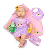 Disney Princess Rapunzel Cuddle & Care Set with Bitty Baby® Doll by American Girl® E4