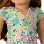 Pastel Petals Dress for 18-inch Dolls R7