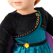 Disney Frozen Queen Anna Outfit & Accessories for 18-inch Dolls by American Girl® M2