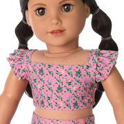 Raquel's™ Beach Outfit for 18-inch Dolls (Girl of the Year™ 2026) Y1