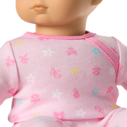 Bitty Baby® Doll #4 with black hair in Pastel Pink H0