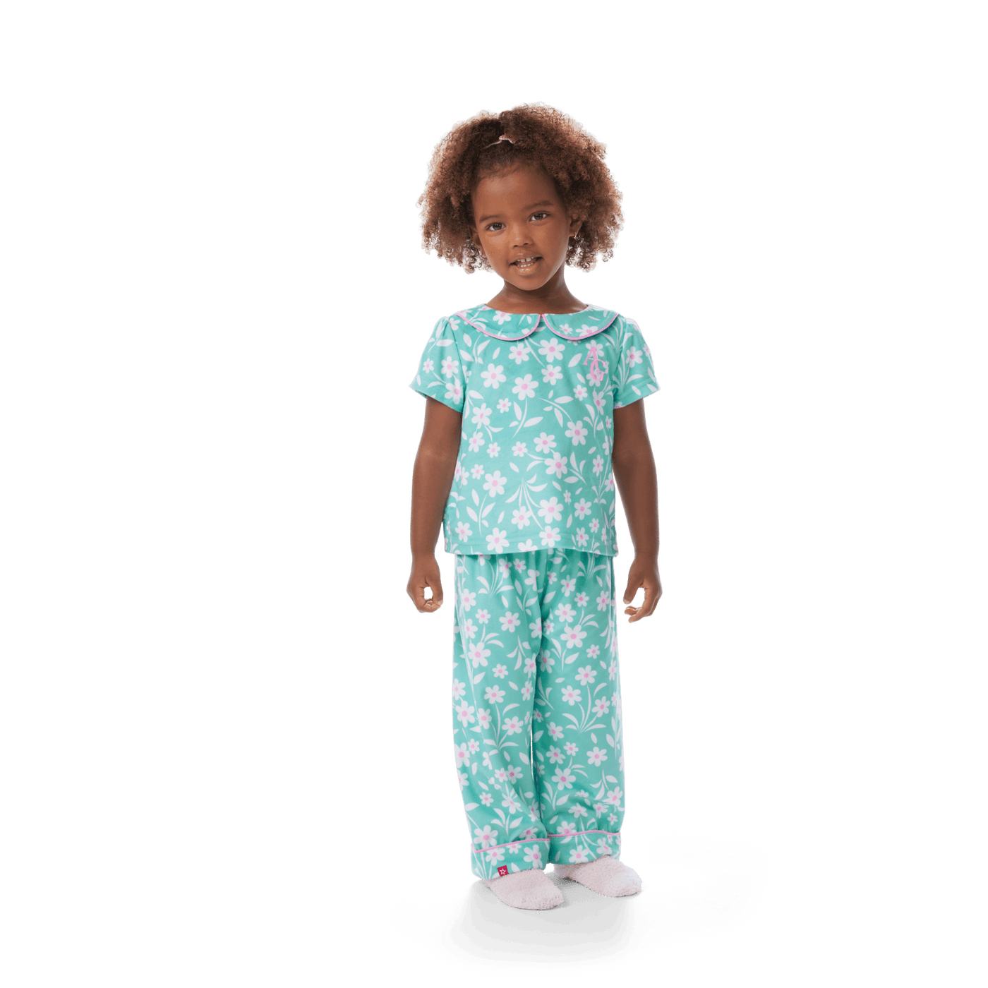 Flower Fun PJs for Little Girls (Bitty Baby®) E2