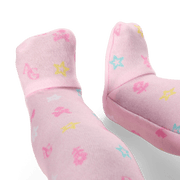 Bitty Baby® Doll #1 with black hair in Pastel Pink U0