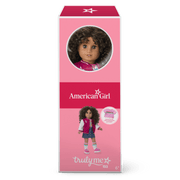 Truly Me™ 18-inch Doll #132 with curly dark-brown hair M1