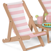 Raquel's™ Beach Chairs & Barbecue Set for 18-inch Dolls (Girl of the Year™ 2026) O0