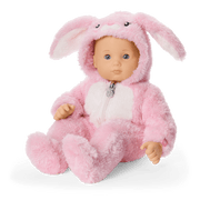 Playful Pink Bunny One-Piece Outfit for Bitty Baby® Dolls E2