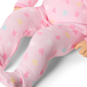 Bitty Baby® Doll #2 with brown hair in Pastel Pink K5