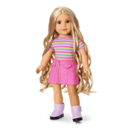 Long Hair Looks™ by Truly Me™ 18-inch Doll #133 & hair accessories E6