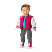 Truly Me™ 18-inch Doll #104 with straight caramel hair W3