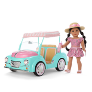 Raquel's™ Seaside Car for 18-inch Dolls (Girl of the Year™ 2026) L9