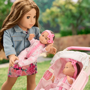 Little Bitty Baby™ 7.75-inch Doll with brown hair N2