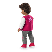 Truly Me™ 18-inch Doll #113 with curly dark-brown hair S9