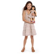 American Girl® x Hill House Home Tiny Ellie Nap Dress for Girls (Felicity™ Print) I2