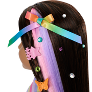 Long Hair Looks™ by Truly Me™ 18-inch Doll #134 & hair accessories Q2