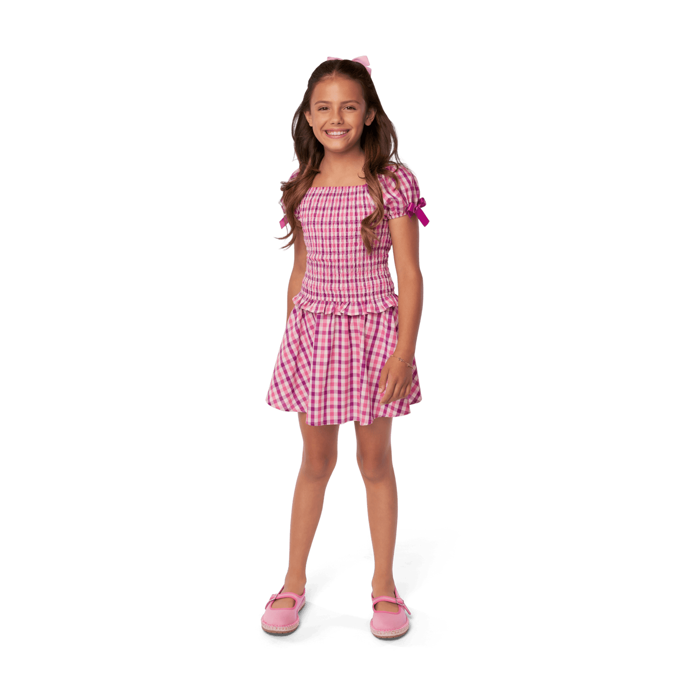 Raquel's™ Gingham Ruffle Outfit for Girls (Girl of the Year™ 2026) A2