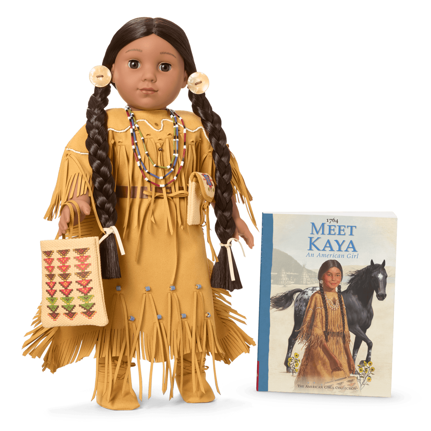 Kaya™ 18-inch Doll, Book & Accessories (Historical Characters) Q1