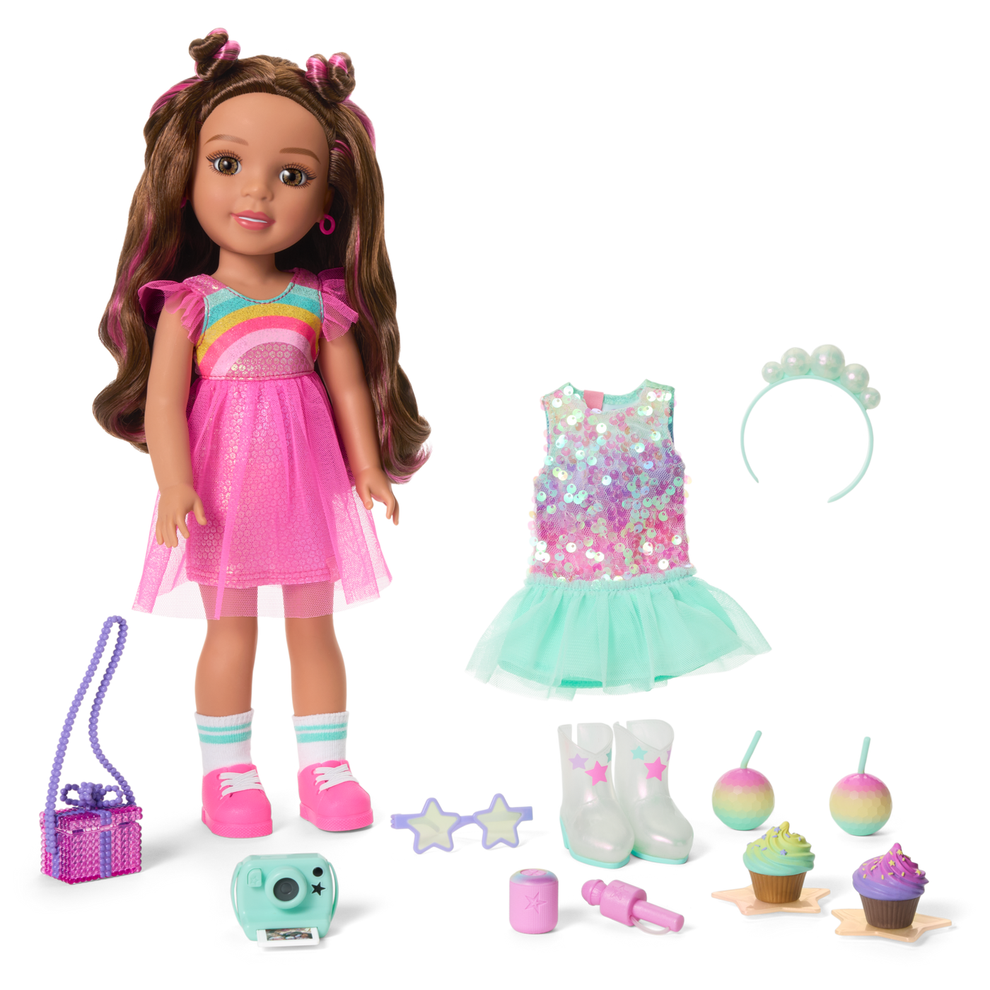 Lea’s™ Sparkle & Celebrate Set (AG Sisters™) W4