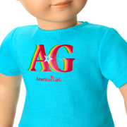 Truly Me™ 18-inch Doll #104 with straight caramel hair W3
