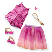 Glam Sparkly Concert Outfit for 18-inch Dolls D0