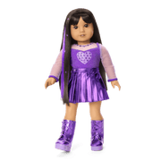 February Amethyst Bliss Outfit for 18-inch Dolls U9