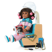 Melody’s™ Salon Chair & Accessories for 18-inch Dolls (Historical Characters) N5