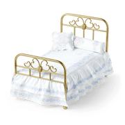 Rebecca’s™ Bed & Bedding for 18-inch Dolls (Historical Characters) W0