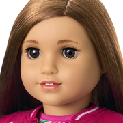 Truly Me™ 18-inch Doll #107 with straight brown hair Q0