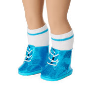 December Blue Brilliance Topaz Outfit for 18-inch Dolls K5
