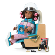 Melody’s™ Salon Chair & Accessories for 18-inch Dolls (Historical Characters) N5
