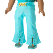 March Aquamarine Dream Outfit for 18-inch Dolls E5
