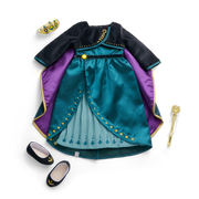 Disney Frozen Queen Anna Outfit & Accessories for 18-inch Dolls by American Girl® M2