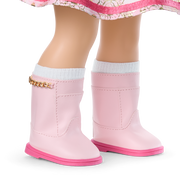 Floral Fashion Outfit for 18-inch Dolls Y7