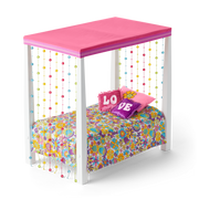 Julie’s™ Groovy Bed & Bedding for 18-inch Dolls (Historical Characters) P3