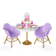 Kitchen Table for Two Set for 18-inch Dolls M5