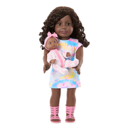 Little Bitty Baby™ 7.75-inch Doll with black hair V0