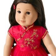 Lunar New Year's Celebration Outfit for 18-inch Dolls A7
