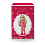 American Girl® x Hanna Andersson Berry Bright Stars Pajamas for 14.5-inch Dolls U2