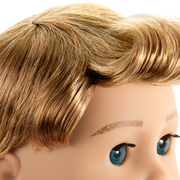 Truly Me™ 18-inch Doll #104 with straight caramel hair W3