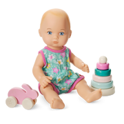 Little Bitty Baby™ Flower Romper & Play Set for 7.75-inch Dolls F0