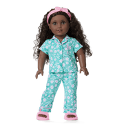 Flower Fun PJs for 18-inch Dolls F5