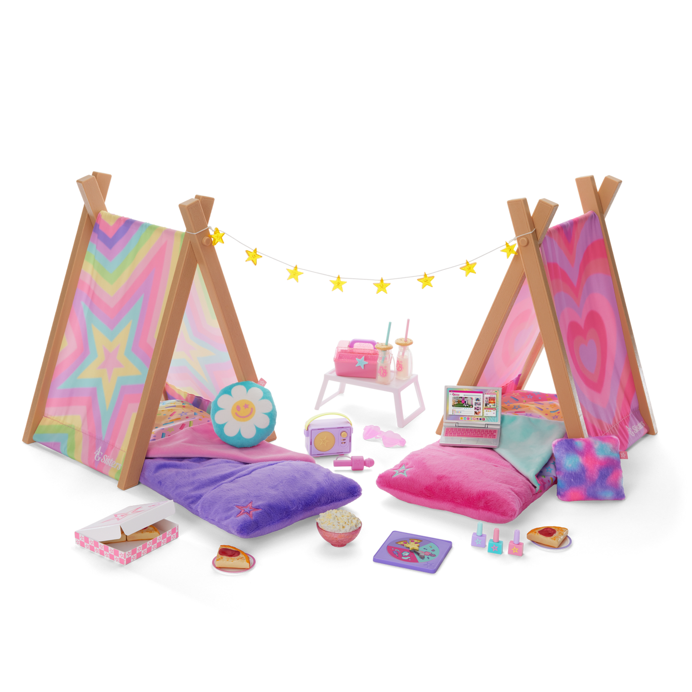 AG Sisters™ Glamping Girls Sleepover Set F1