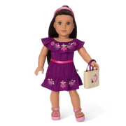 Raquel's™ Beach Party Dress for 18-inch Dolls (Girl of the Year™ 2026) F8