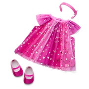 Pink Party-Ready Dress for Bitty Baby® Dolls A4