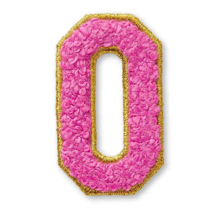 AG™ Letter O Stick-On Patch R6