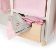 Dots & Blooms Changing Table with Storage H7