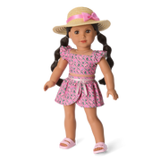 Raquel's™ Beach Outfit for 18-inch Dolls (Girl of the Year™ 2026) Y1