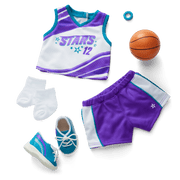 Star Player Basketball Outfit for 18-inch Dolls F5