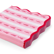 American Girl™ x Bonjour Fête Pink Stripe Large Napkins (Set of 20) O5