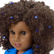 September Sapphire Sparkle Outfit for 18-inch Dolls R0