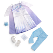 Disney Frozen Snow Queen Elsa Outfit & Accessories for 18-inch Dolls by American Girl® O4